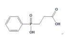 3-Hydroxyphenylphosphinyl-propanoic acid